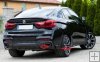 BMW X6 F16:Difúzor zadného nárazníka PERFORMANCE STYLE-Look 3D