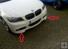 BMW E 90:2009-2012:Mpaket FLAPSY na predný nárazník /Pár/ 2 kusy