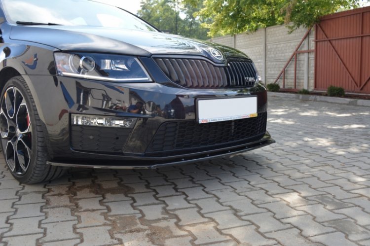 ŠKODA OCTAVIA 3 RS:Spojler na predný nárazník MX-3 - Kliknutím na obrázok zatvorte -