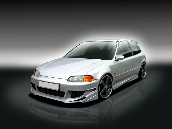 HONDA CIVIC 92-95:PREDNÝ NÁRAZNÍK WING WEST - Kliknutím na obrázok zatvorte -