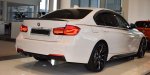 BMW 3 F30:M-Packet:Difúzor zadného nárazníka pre 2 koncovky