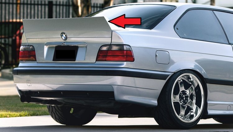 BMW E36:SPOJLER NA ZADNÚ KAPOTU ST /Akcia/ - Kliknutím na obrázok zatvorte -