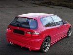 HONDA CIVIC 92-95:ZADNÝ NÁRAZNÍK AKCIA 1 HTB