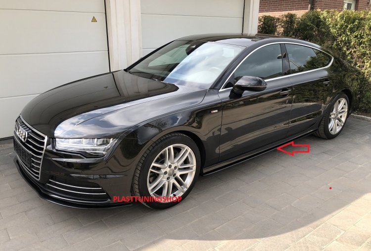 AUDI A7 FACELIFT:PODPRAHOVÉ LIŠTY 2-ks /pár/ - Kliknutím na obrázok zatvorte -