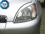 TOYOTA YARIS 99-03 MRAČÍTKA S TUV CERTIFIKÁTOM