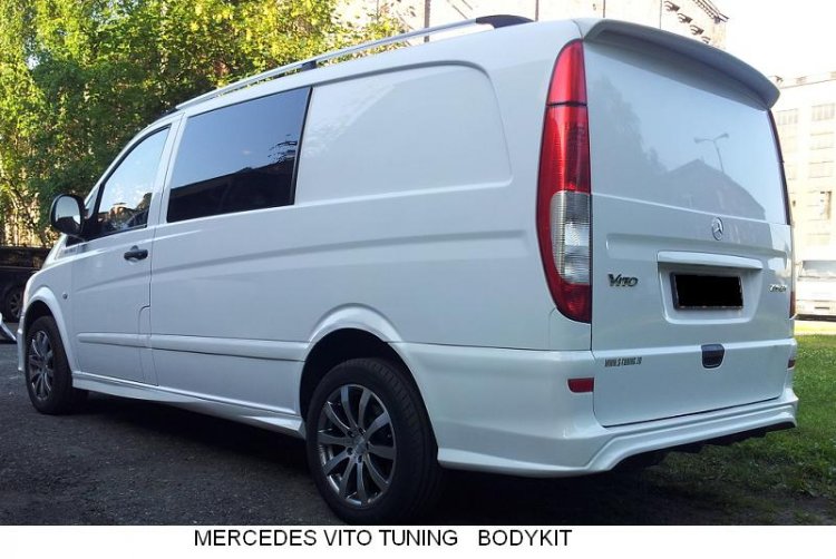 MERCEDES VITO/VIANO W639:ZADNÝ NÁRAZNÍK S-LINE - Kliknutím na obrázok zatvorte -