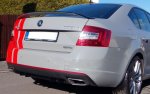 ŠKODA OCTAVIA 3 RS Difúzor zadného nárazníka KG-3