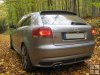 AUDI A3 S3:SPOJLER NA ZADNÝ NÁRAZNÍK S-3 SPORT