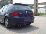 VW GOLF 4:SPOJLER NA ZADNÝ NÁRAZNÍK ABT