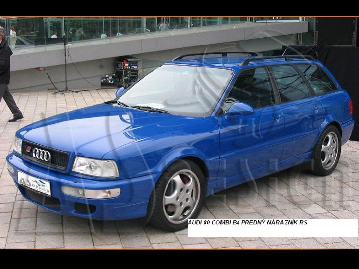 AUDI 80 B4 AVANT:PREDNÝ NÁRAZNÍK RS-4 - Kliknutím na obrázok zatvorte -