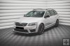 ŠKODA OCTAVIA 3 RS: Spojler na predný nárazník KG-4