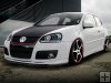 VW GOLF 5 GTI Model-2:Spojler na predný nárazník MX-1