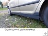 ŠKODA OCTAVIA 2 Sedan:KRYTY PRAHOV PLAST ABS /Pár/ 2 kusy