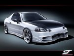 HONDA CRX DEL SOL:KRYTY PRAHOV S-POWER UNI /Sada/