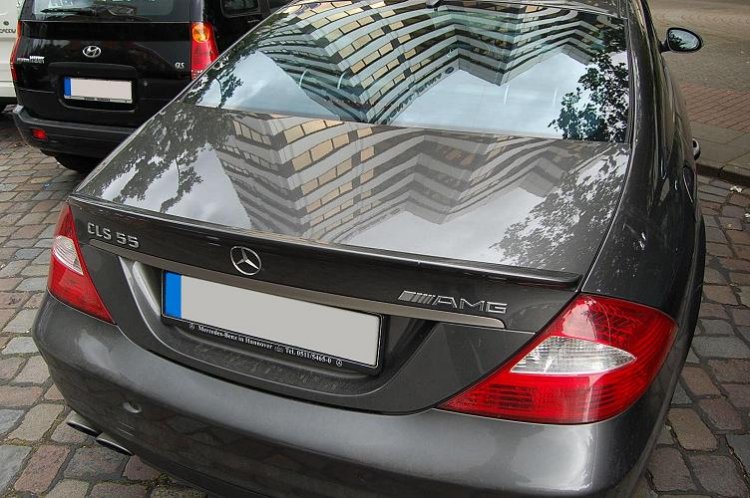 MERCEDES CLS:SPOJLER NA ZADNÚ KAPOTU AM-LOOK - Kliknutím na obrázok zatvorte -