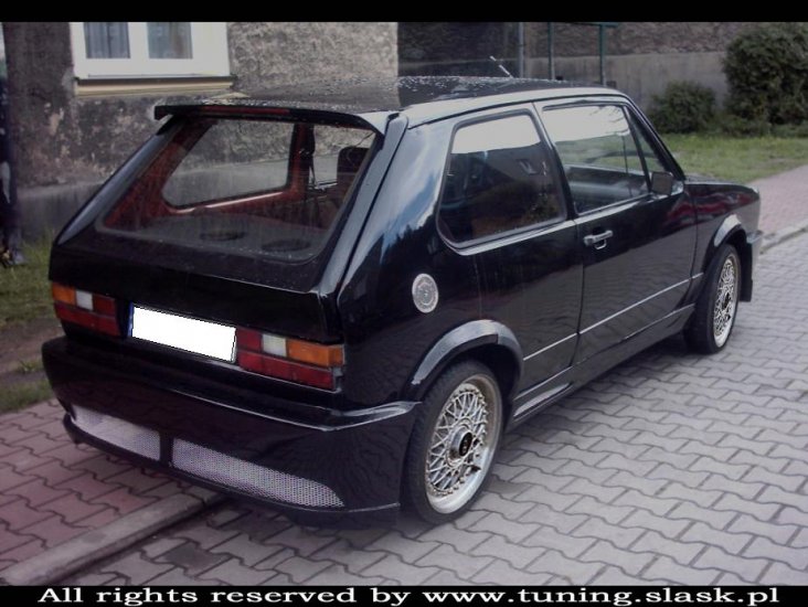 VW GOLF 1:ZADNÝ NÁRAZNÍK ASD-1 - Kliknutím na obrázok zatvorte -