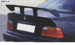 BMW E 36 Sedan/Coupé:Spojler-krídlo typ DTM