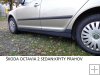 ŠKODA OCTAVIA 2 Sedan:KRYTY PRAHOV PLAST ABS /Pár/ 2 kusy