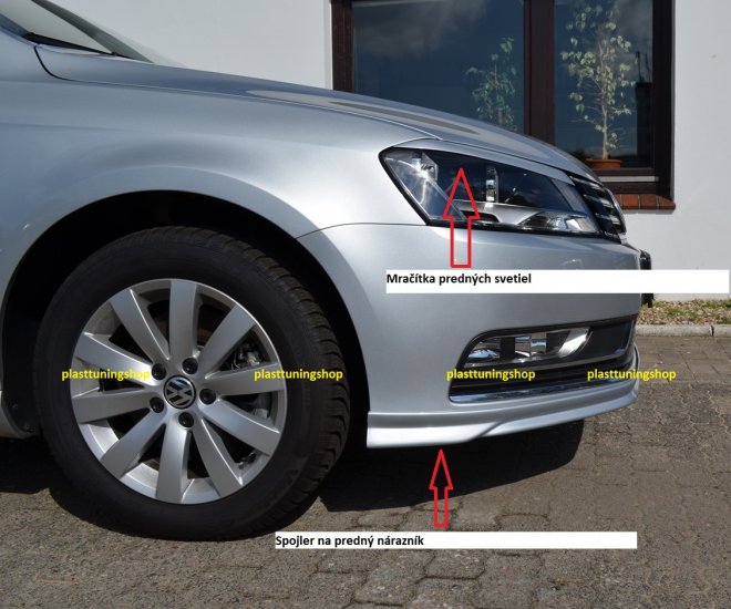 VW PASSAT B7 Od 2010r.v:MRAČÍTKA NA PREDNÉ SVETLA RF-1 /Pár/ - Kliknutím na obrázok zatvorte -