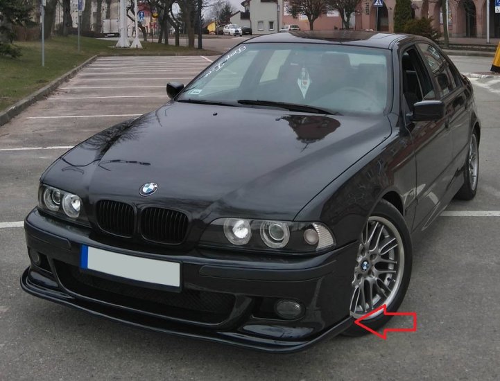 BMW E 39:M-Packet:DIFÚZOR PREDNÉHO NÁRAZNÍKA M-Power - Kliknutím na obrázok zatvorte -