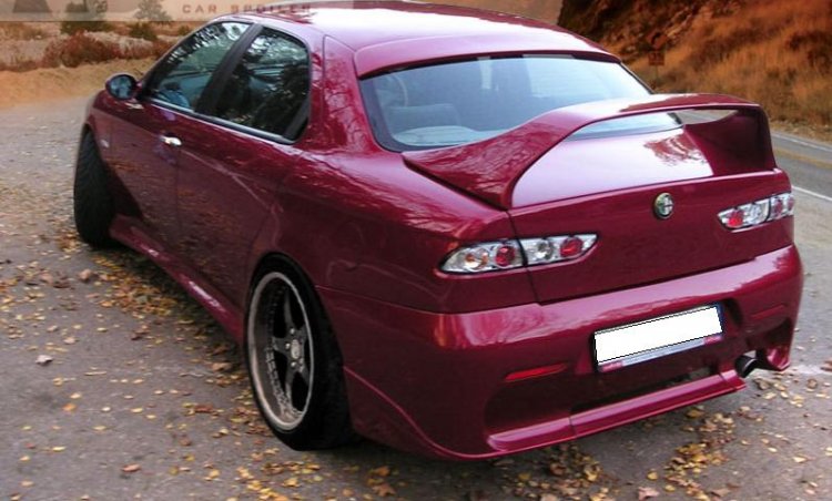 ALFA ROMEO 156 SEDAN:ZADNÝ NÁRAZNÍK S DIFÚZOROM ASD-2 - Kliknutím na obrázok zatvorte -