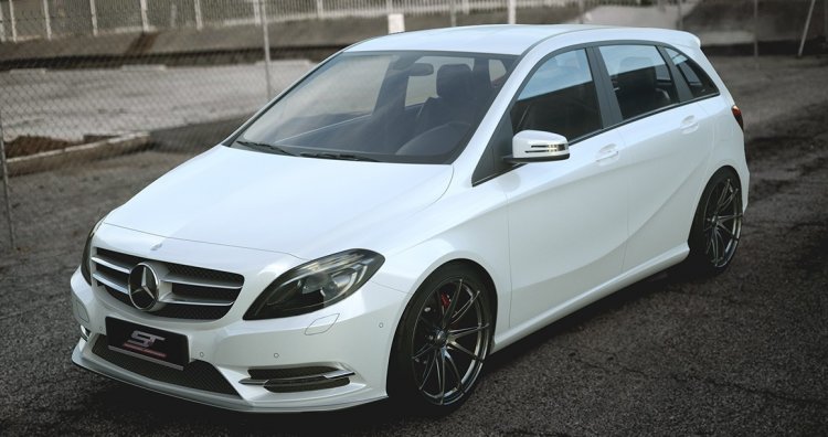 MERCEDES W264:SPOJLER NA PREDNÝ NÁRAZNÍK ST-1 - Kliknutím na obrázok zatvorte -