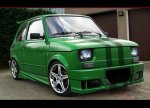 FIAT 126 P:KRYTY PRAHOV STREET /Pár/