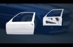 BMW E 30:COUPE:Dvere /Pár/ odľahčené pre motorsport