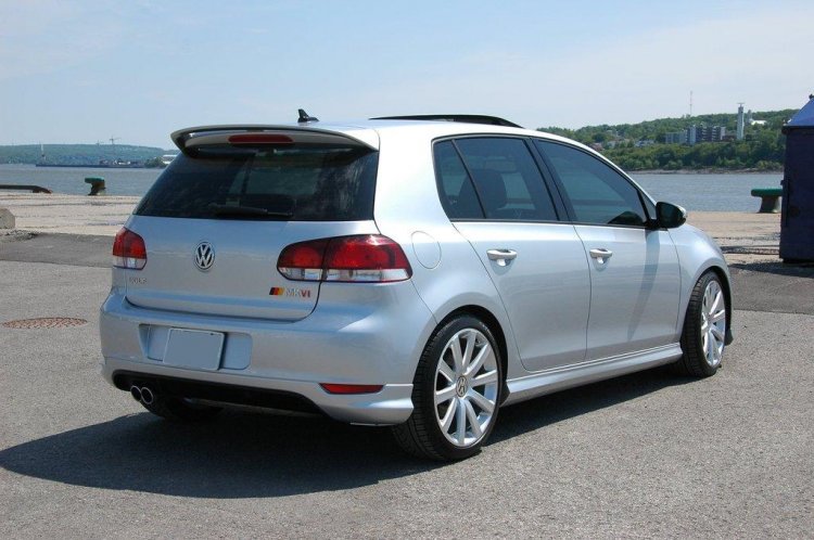 VW GOLF 6:Spojler na zadný nárazník GT LOOK /1-OTVOR/ - Kliknutím na obrázok zatvorte -