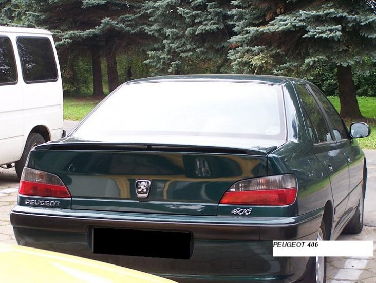 PEUGEOT 406 SEDAN:1997-2000:SPOJLER NA ZADNÚ KAPOTU TX-1 - Kliknutím na obrázok zatvorte -