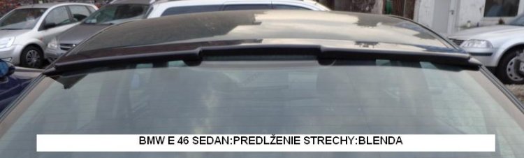 BMW E46 SEDAN:Predlženie strechy:BLENDA M-2 PLAST ABS - Kliknutím na obrázok zatvorte -