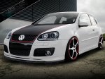 VW GOLF 5 GTI Model-2:Spojler na predný nárazník MX-1