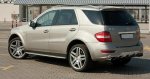 MERCEDES ML W164:Bodykit 8-Dielny:Rozšírenie blatníkov S TUV cer