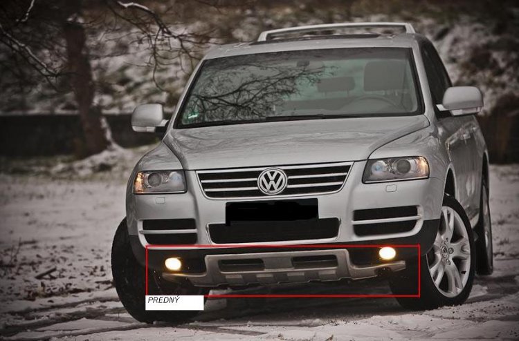 VW TOUAREG:DO R.V.2006:SPOJLER NA PREDNÝ NÁRAZNÍK:KING KONG-1 - Kliknutím na obrázok zatvorte -