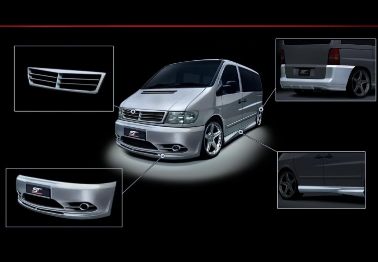 MERCEDES VITO 1:5-DIELNY BODYKIT S-LINE - Kliknutím na obrázok zatvorte -