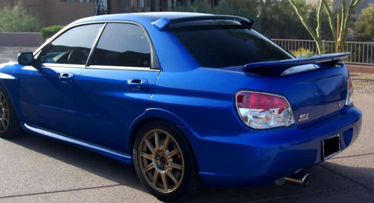 SUBARU IMPREZA 2001-2007:SPOJLER NA ZADNÚ KAPOTU ST-LOOK - Kliknutím na obrázok zatvorte -