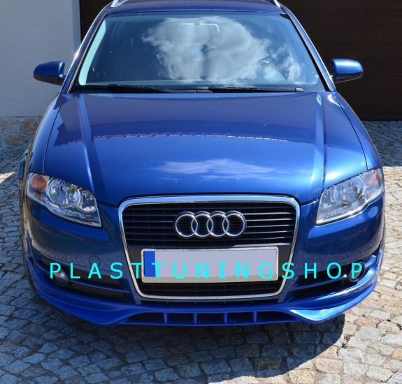 AUDI A4 B7 2004-2008:SPOJLER NA PREDNÝ NÁRAZNÍK S-LINE LOOK - Kliknutím na obrázok zatvorte -