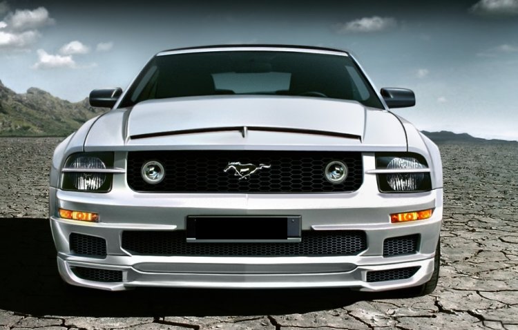MUSTANG 3:PREDNÝ NÁRAZNÍK EXS-2 - Kliknutím na obrázok zatvorte -
