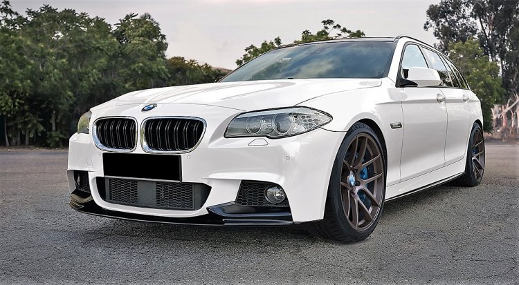 BMW 5 F10 F11:SPOJLER NA PREDNÝ NÁRAZNÍK Performance-Look - Kliknutím na obrázok zatvorte -