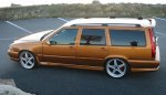 VOLVO 850 COMBI:SPOJLER-STRIEŠKA RF