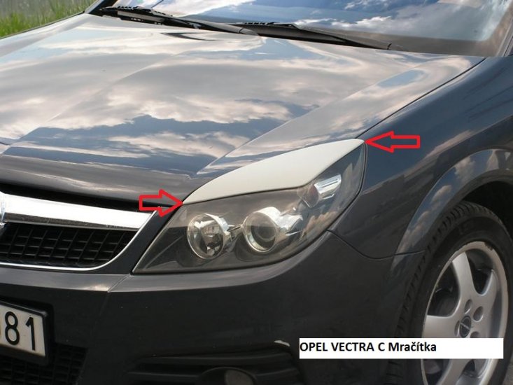 OPEL VECTRA C Facelift:2005--Signum:Mračítka predných svetiel MX - Kliknutím na obrázok zatvorte -