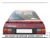 VW PASSAT B3 B4:1989-2006:SPOJLER NA ZADNÚ KAPOTU R3