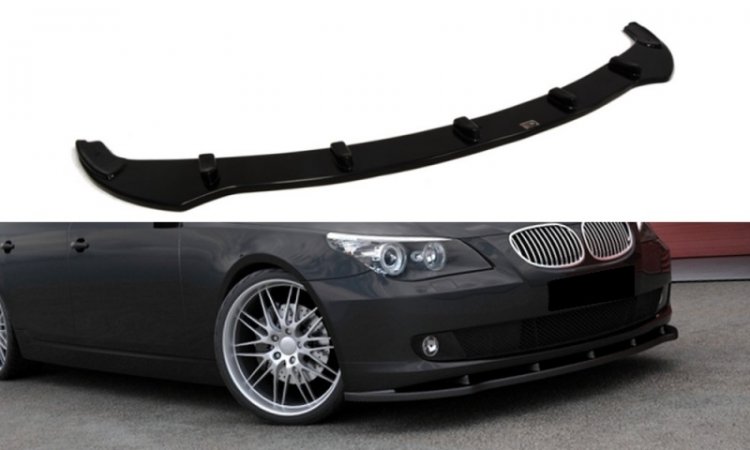 BMW 5 E60/61 Facelift 2007-2010:SPLITTER predného nárazníka M-2 - Kliknutím na obrázok zatvorte -