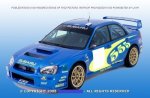 SUBARU IMPREZA STI 7-8:SPOJLER NA ZADNÚ KAPOTU WRX BEZ SVETLA