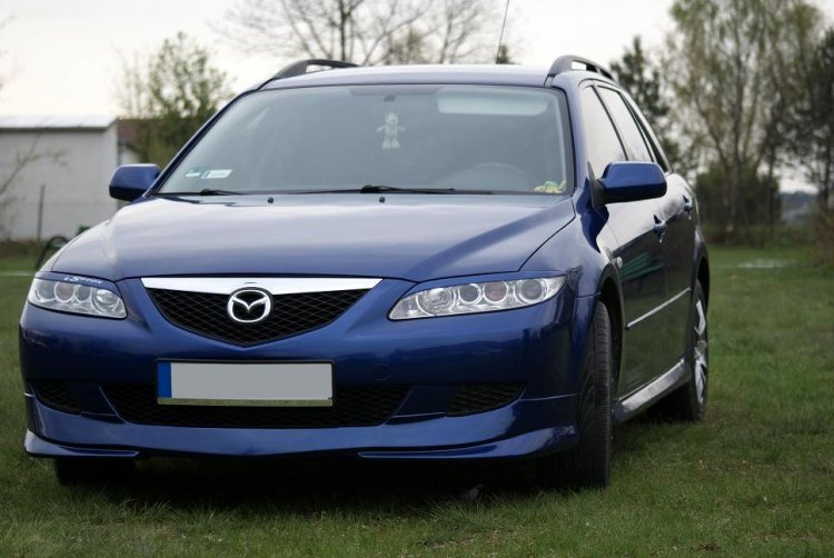 MAZDA 6:2002-2006 sedan/combi:Spojler na predný nárazník SPORT - Kliknutím na obrázok zatvorte -