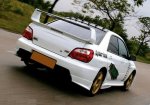 SUBARU IMPREZA STI 7-8:SPOJLER NA ZADNÚ KAPOTU WRX ZO SVETLOM