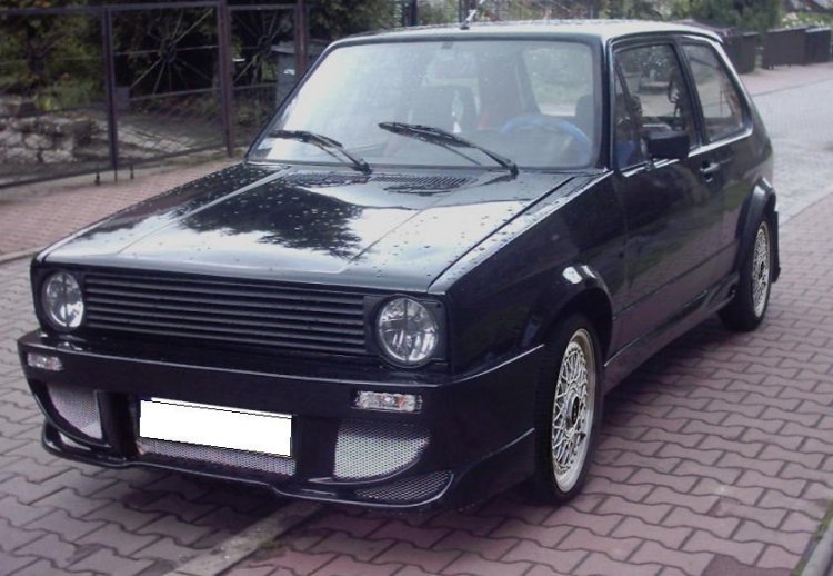 VW GOLF 1:PREDNÝ NÁRAZNÍK WING WEST - Kliknutím na obrázok zatvorte -