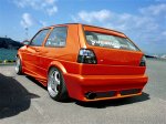 VW GOLF 2:Zadný nárazník RADICAL-2