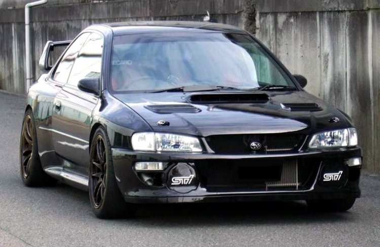 SUBARU IMPREZA :1997-2000:PREDNÝ NÁRAZNÍK SPORT-2 - Kliknutím na obrázok zatvorte -