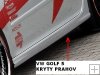 VW GOLF 5 :KRYTY PRAHOV GTI-LOOK /Pár/